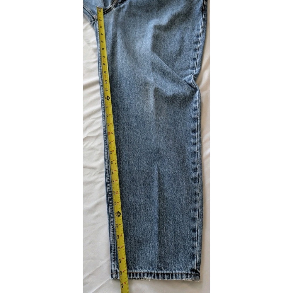 Levi's 560 Loose Fit Comfort Tapered Blue Denim Jeans Men's 38x30 Medium Wash - Picture 11 of 12
